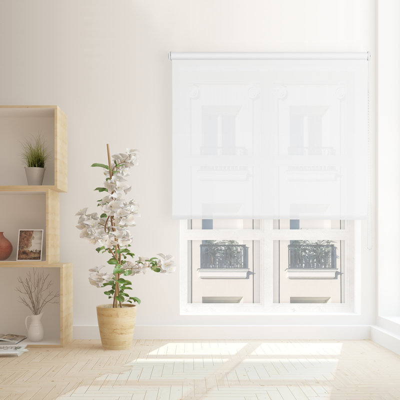 Sheer, 250cm L x 105cm W, White