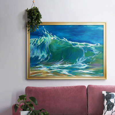 Green Flash encadré sur toile