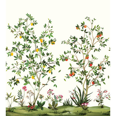 Turid Floral Wall Mural