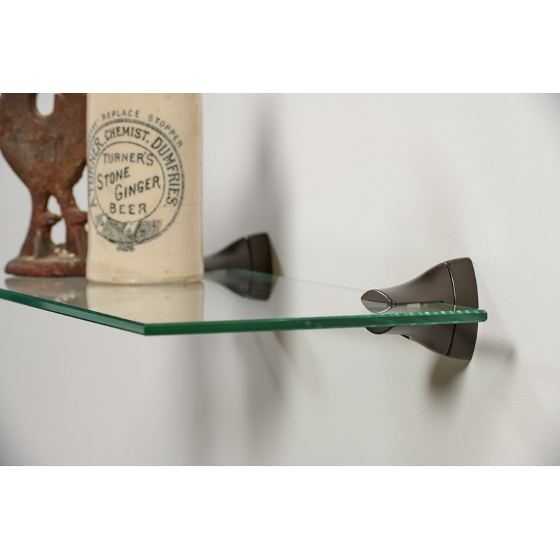 Capri 8X24 Shelf Kit With Beak, Clear