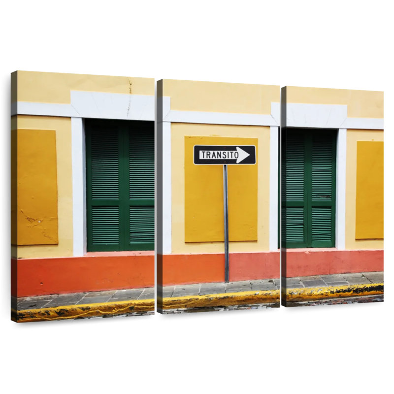 Sirci, rue San Juan vibrante, H 48 po x l 74 po