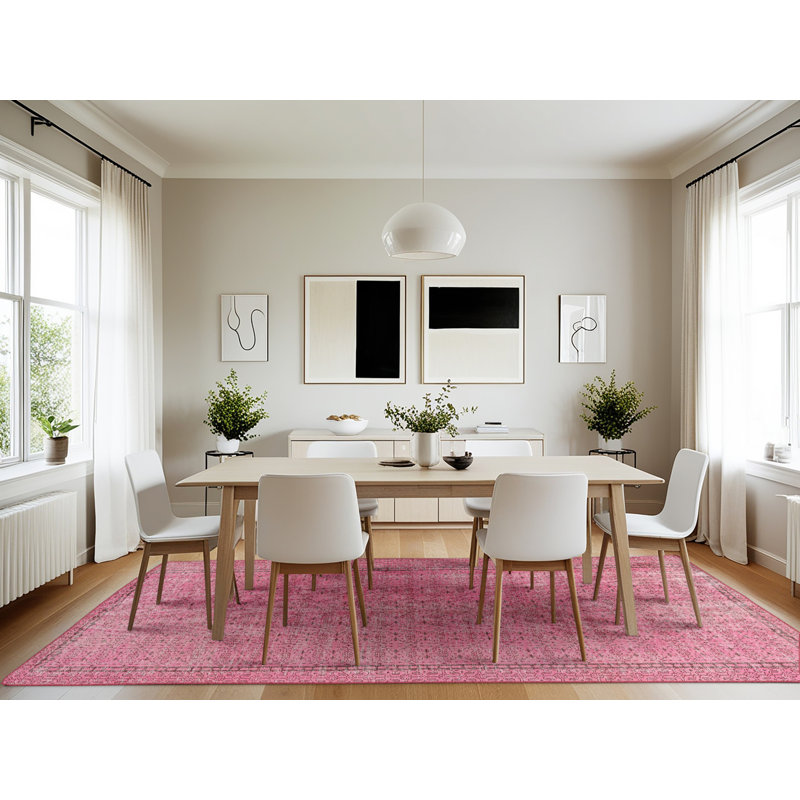 Oriental Indoor Rug, Rectangle 7' x 10'