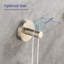 Ensemble de 3 crochets ronds pour serviettes et peignoirs de bain-90651949