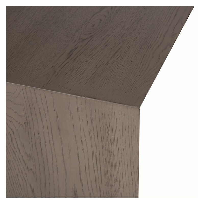Grady 72" Wood Modern ConsoleTable Dusted Stone