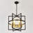 6-Light Adjustable Lantern Chandelier Pendant Light Fixture for Dining Room Hallway Foyer Entryway-310570631