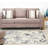 Valverde Abstract Handmade Tufted Wool Indigo Area Rug-22946777