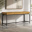 Bureau large Argyle de style Mid-Century en bois massif plaqué chêne, 183 cm de large