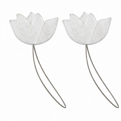 Tulip Resin Curtain Tieback