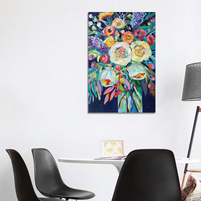 Lilys Bouquet by Jeanette Vertentes - Wrapped Canvas Gallery-Wrapped Canvas Giclée