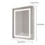 Miroir fixe pour armoire à pharmacie sans cadre l 20 po H 26 po Amanvir