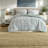 Modern Bedding Sets, Twin XL Polyester Comforter Set, Green Bedroom