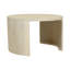 Cyrus Solid Wood Drum 2 Nesting Tables Set with Storage-102619551