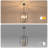 4-Light Geometric Pendant Light with Rotatable Frames