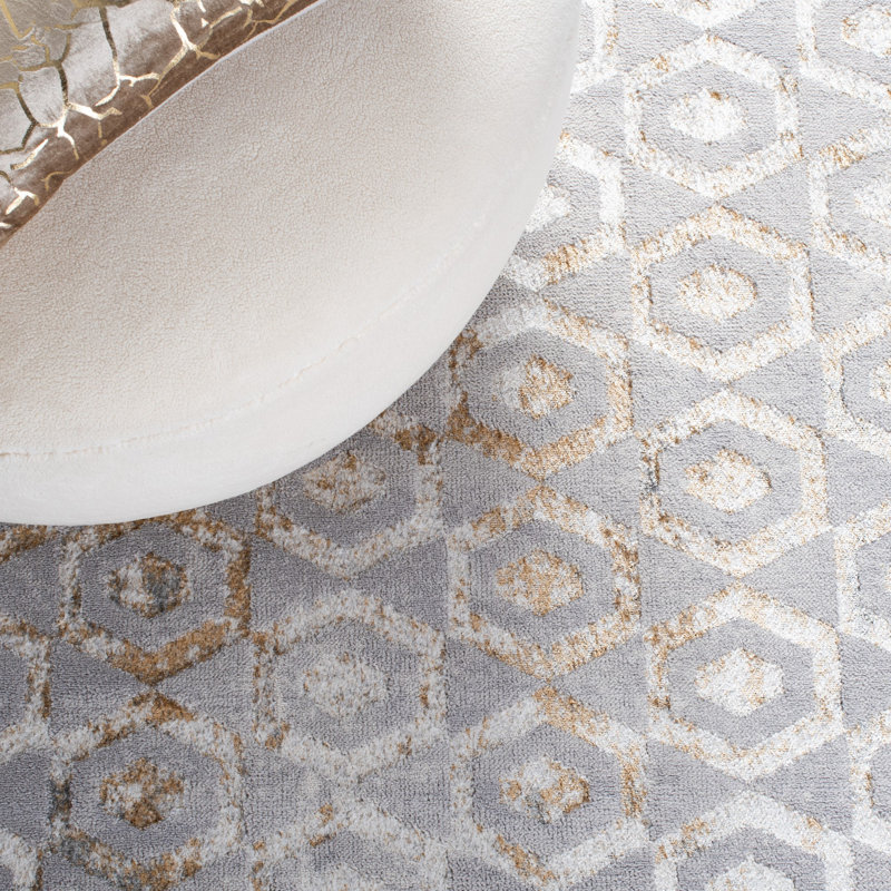 Alexondria Performance Geometric Rug, Rectangle 4'5" x 6'5"