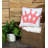 Cotton Reversible Throw Pillow