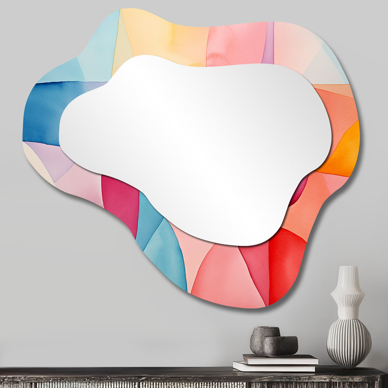 Collages de couleur pastel Midcentury IV, 25 po x 28 po