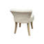 Solid + Manufactured Wood Accent Stool