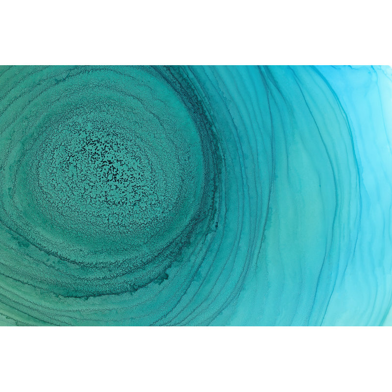 Alcohol Ink Texture - Wrapped Canvas Print, 51cm H x 76cm W x 3.8cm D