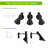 Kentavius Iron Plug-in Armed Sconce