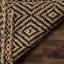 Tapis en fibres naturelles de jute tissé à la main à motif géométrique Aerionna-22736703