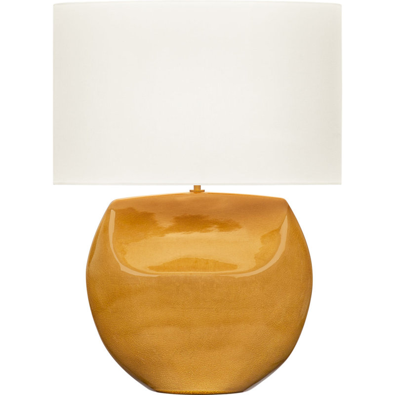 Pente 27 Table Lamp, Cracked Honey