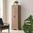 Velmora 71” Tall Storage Cabinet - Elegant Slim Design with Two Doors & Adjustable Shelves for Bathroom, Office & All Rooms-222861654