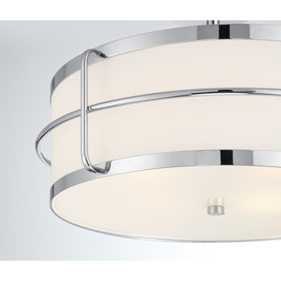 Chauncey 4-Light Ceiling Light in Polished Chrome
