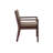 Karmesha Wicker Premium All-Weather Wicker Outdoor Dining Armchair with Cushion