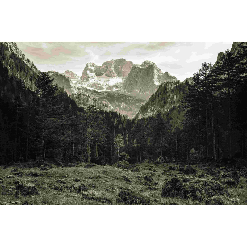Montagnes au milieu, H 24 po x l 36 po