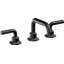 Descanso 8" Widespread Lavatory Faucet with Carbon Fiber Handle-283841126