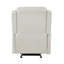 Fauteuil oscillant en similicuir et fauteuil inclinable 1pc-74129043