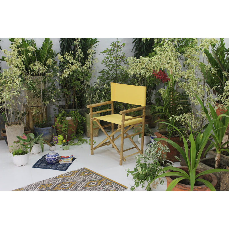 Laseter Folding Director Chair, Nude