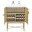 Sameya Marble Top Wine Cabinet-1343339529