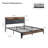 Chuhay 41.3" Bed Frame-376634648