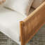 Fauteuil d'appoint rembourré avec coussin lombaire Braid-1105420021