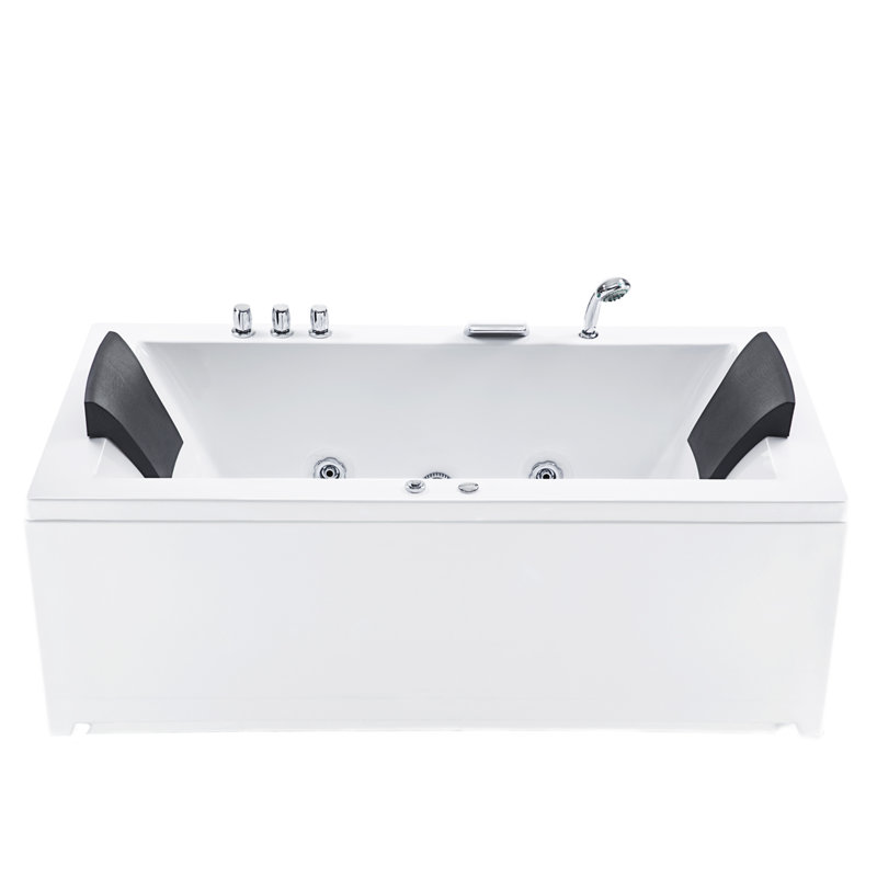 1810mm x 900mm Whirlpool Acrylic Bathtub, Right
