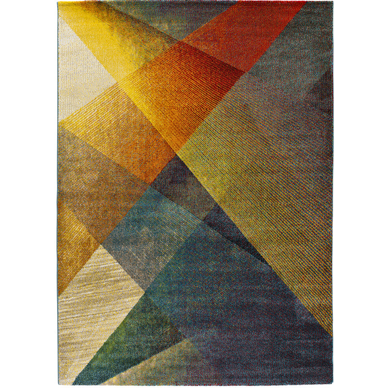 Bertero Geometric Area Rug, Rectangle 120 x 170cm