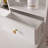Vanity Table With Lighted Mirror And Power Outlet