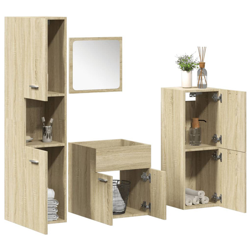 Bathroom Storage Furniture Set