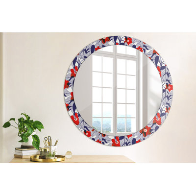 Huldar Glass Flat Wall Mirror