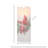 8" Cardinal W/Berries Faux Candle Set of 2
