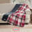 Hunter Reversible Plaid Plush Throw Blankets-119317474
