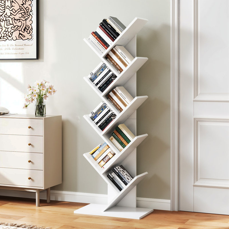 141cm H x 51cm W Geometric Bookcase