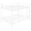 Lit superposé double au-dessus du lit, apparence blanche - épurée, construction, assemblage facile pour tous les utilisateurs-274889173-274889172