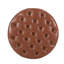 Brun - Similicuir rembourré, rangement ouvert, 32,01 po x 16,84 po, tablette ronde, 32 po 17 po-263328746