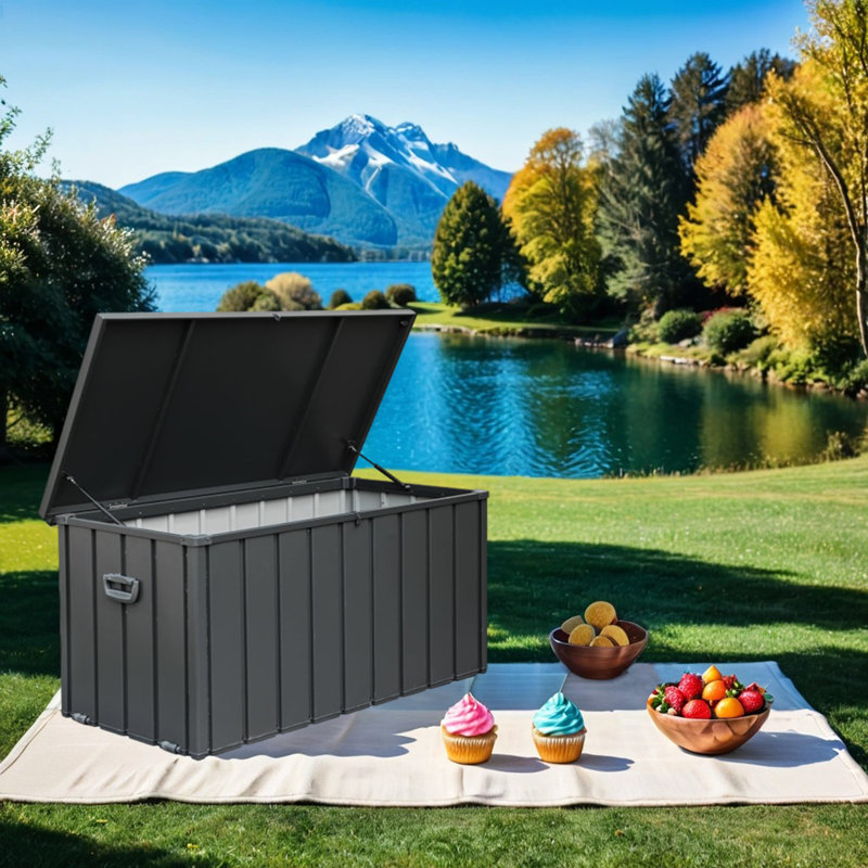 Bantam Interiors 49,41 W, H 23,43 po x l 49,41 po x P 24,69 po, Gris foncé