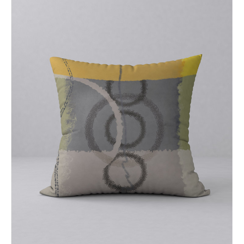 Reversible Throw Pillow, 18" x 18"
