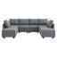 Canapé modulaire en U avec repose-pieds Coss-71563823