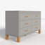 Commode double en bois massif 47,24 po Jada-770450941