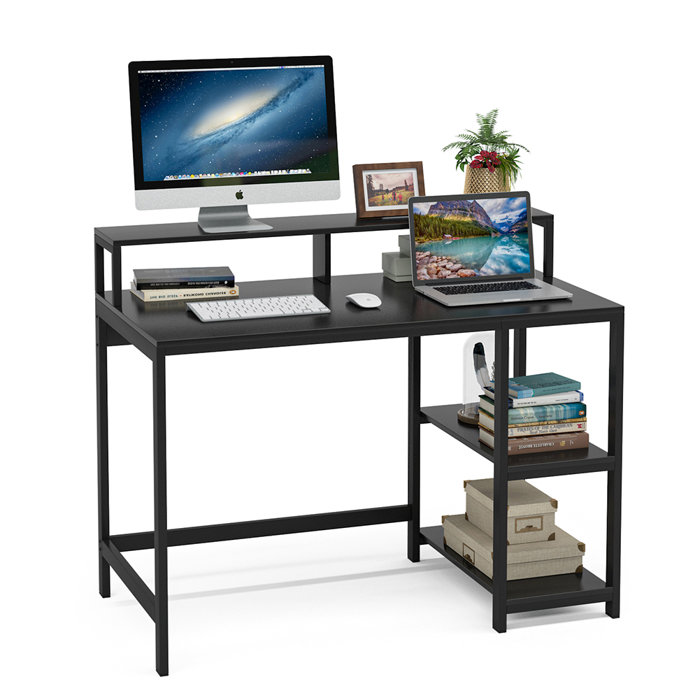 17 Stories Hunter-Clay Computer Desk & Reviews | Wayfair
